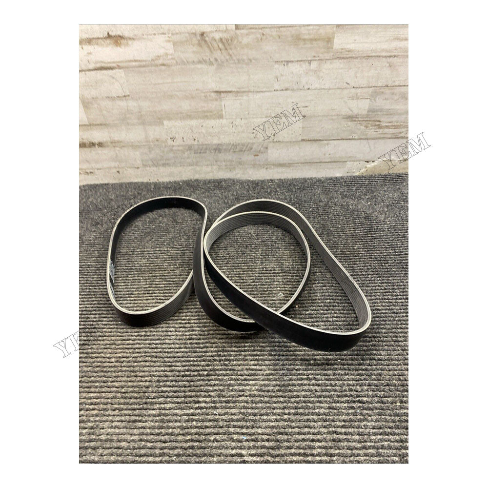 For John Deere Engine 6068 6081 Feller Buncher 608B 608L 608S 703G 753G Loader 624H TC62H PK Section Alternator V-Belt T178416