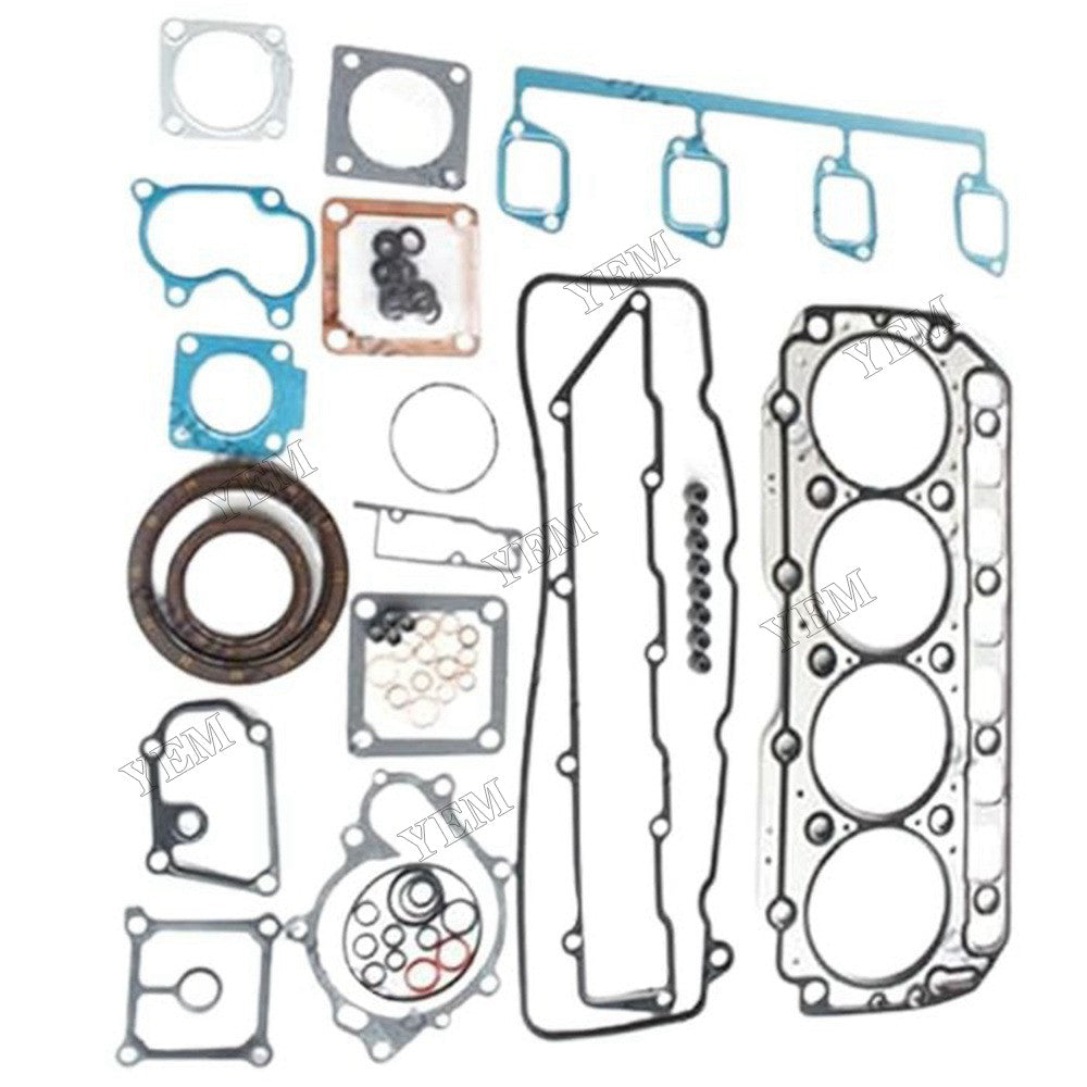 For Yanmar 4TNE106D 4TNE106T Komatsu 4D106-1 4D106T Engine Overhaul Full Gasket Kit 723900-92630 For Yanmar