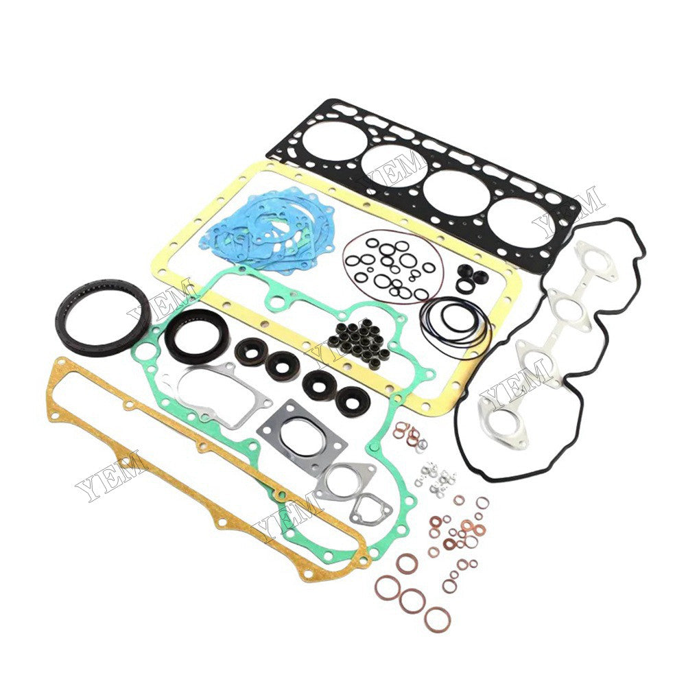 For Kubota V3800 V3800T Tractor M105SH M8540F M9540DT Bobcat Excavator Overhaul Gasket Kit 1G574-99363 1G574-99353 For Kubota