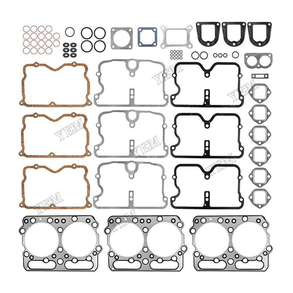 For Cummins Engine QSK19 KTA19 Upper Gasket Kit 4352582 3804667