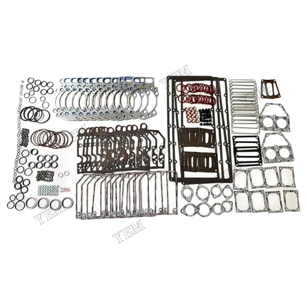 For Cummins Engine K38 KTA38 KTA19 QSK19 QSK38 Upper Gasket Set 4352580 3800730 3803600 For Cummins