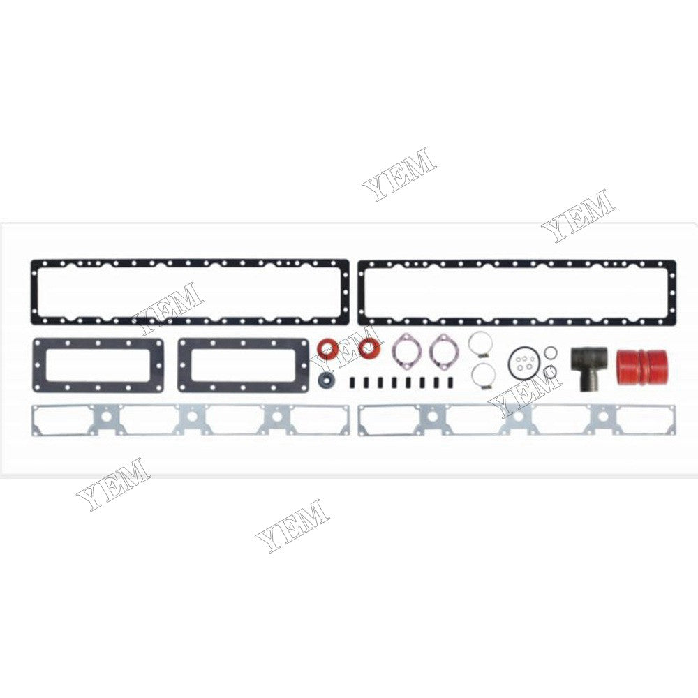 For Cummins Engine QSK60 QSK95 Quadrant Aftercooler Gasket Kit 4089201
