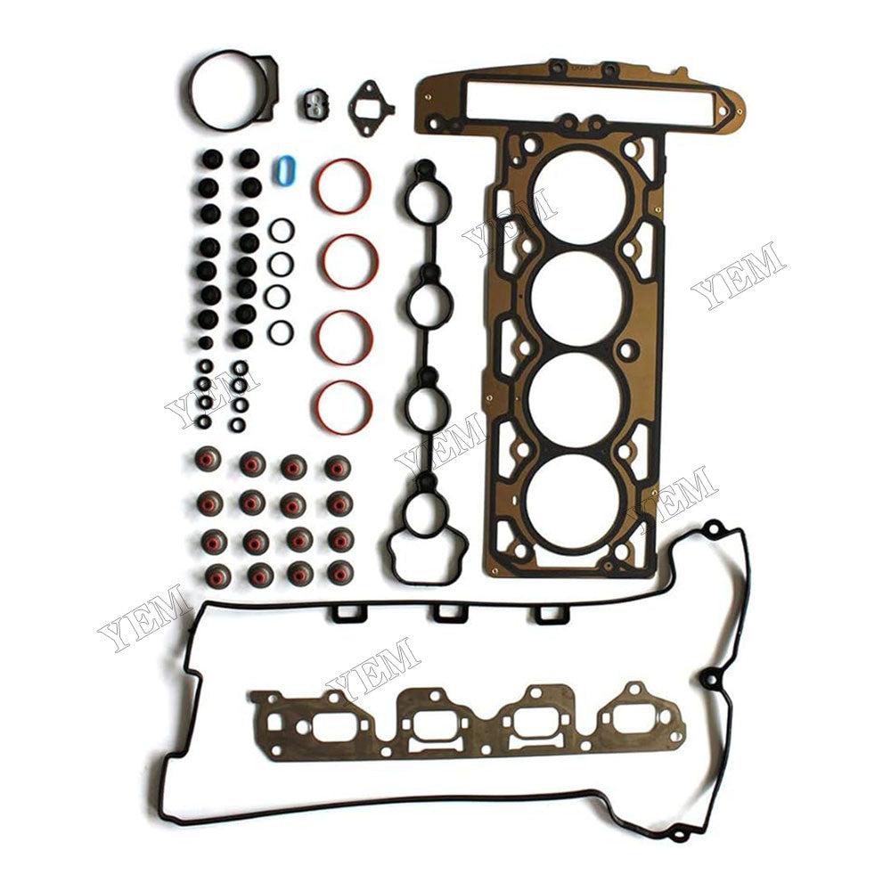 For Buick Regal Verano Chevrolet Equinox Captiva Sport GMC Terrain 2.4L L4 2010-2017 Cylinder Head Gasket Bolts Set HS26466PT-1 For Chevrolet