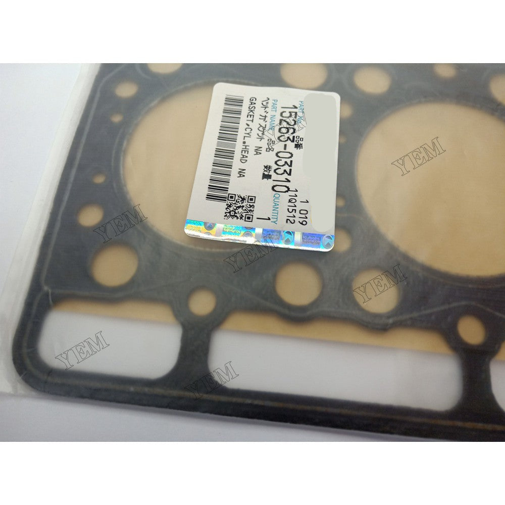 For Kubota Engine Z500 Z650 Tractor B5100D-P B5100E-P Cylinder Head Gasket 15263-03310 For Kubota