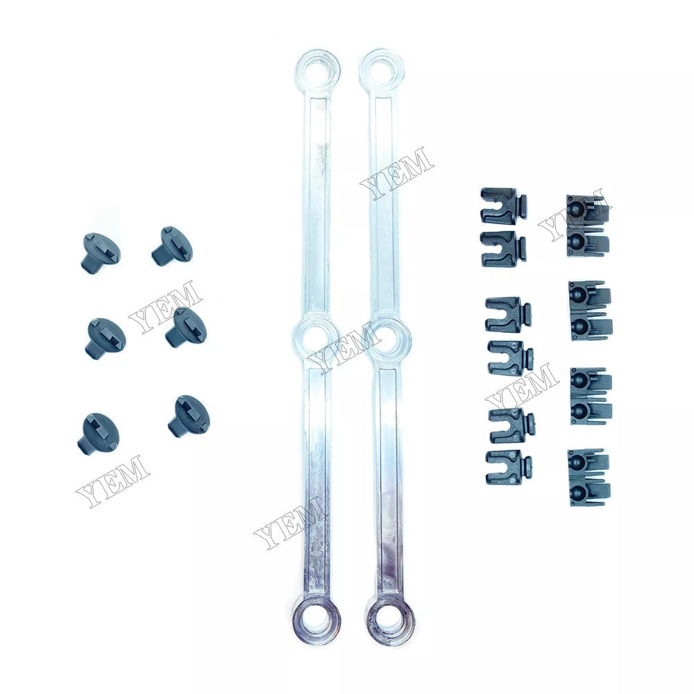 For Mercedes-Benz Engine OM642 Intake Inlet Manifold Swirl Flap Repair Runner Connecting Rod Kit 6420907737