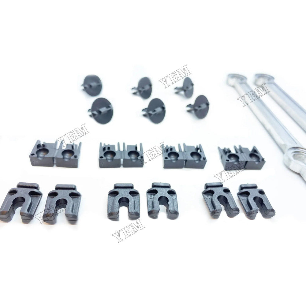 For Mercedes-Benz Engine OM642 Intake Inlet Manifold Swirl Flap Repair Runner Connecting Rod Kit 6420907737 For Mercedes-Benz