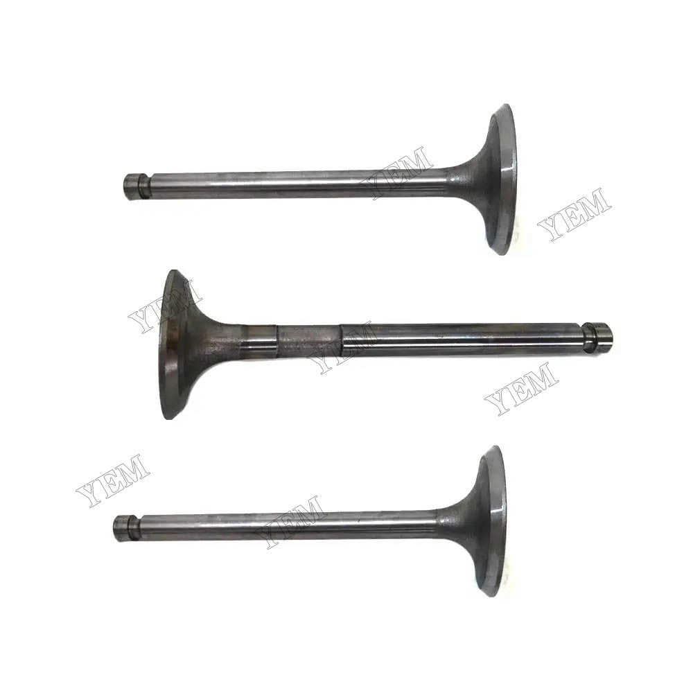 3TNE88 Komatsu 3D88 Intake Valve 3PCS YM129100-11100 For Pcs