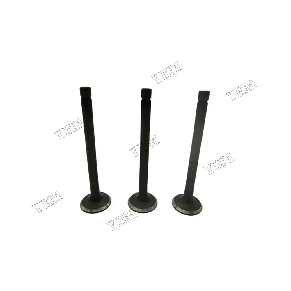 Engine 3TNE84 3TNE84T Komatsu Engine 3D84E Exhaust?Valve 3 Units 1 Set YM129100-11130 for Yanmar