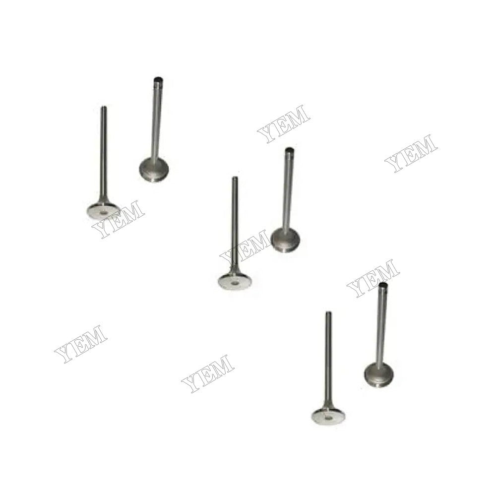 For Caterpillar CAT Engine C-9 C9 Excavator 330C 330C FM 330C L 330C MH in USA Set of 6 Valve-Intake 1632442