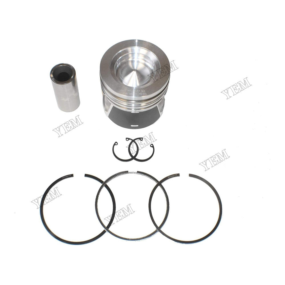 For New Holland F4HE0484GJ100 F4HE9484C J100 Engine B100B B110B B115B B95B T6030 W130B Piston Kit 87317256