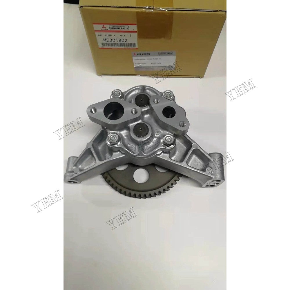 For Mitsubishi Engine 6M60 6M60T Kato Excavator HD1430V Oil Pump ME301802
