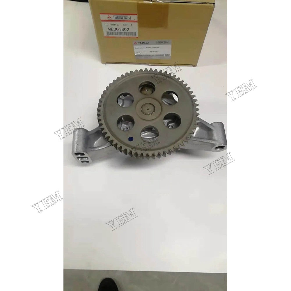 For Mitsubishi Engine 6M60 6M60T Kato Excavator HD1430V Oil Pump ME301802 For Mitsubishi