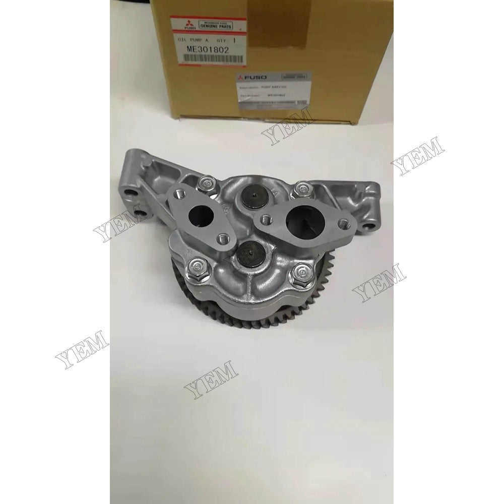 For Mitsubishi Engine 6M60 6M60T Kato Excavator HD1430V Oil Pump ME301802 For Mitsubishi