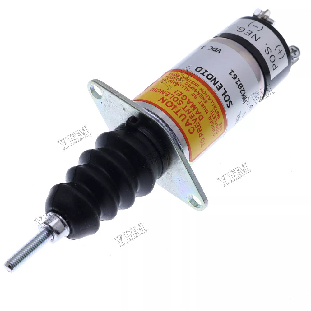 For John Deere Lawn Tractor 425 430 445 455 GT242 LX172 LX173 LX176 LX178 LX186 LX188 12V Fuel Shutoff Solenoid AM108771 AM108772 For John Deere