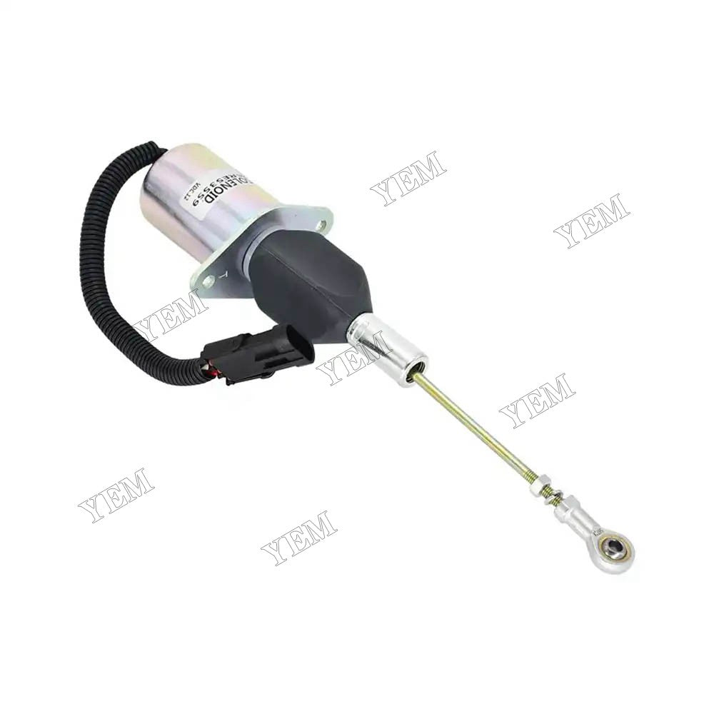 For John Deere 9965 6610 6710 6810 6910 2054 2056 2058 2064 2066 1185 12V Fuel Shut Off Solenoid RE53559