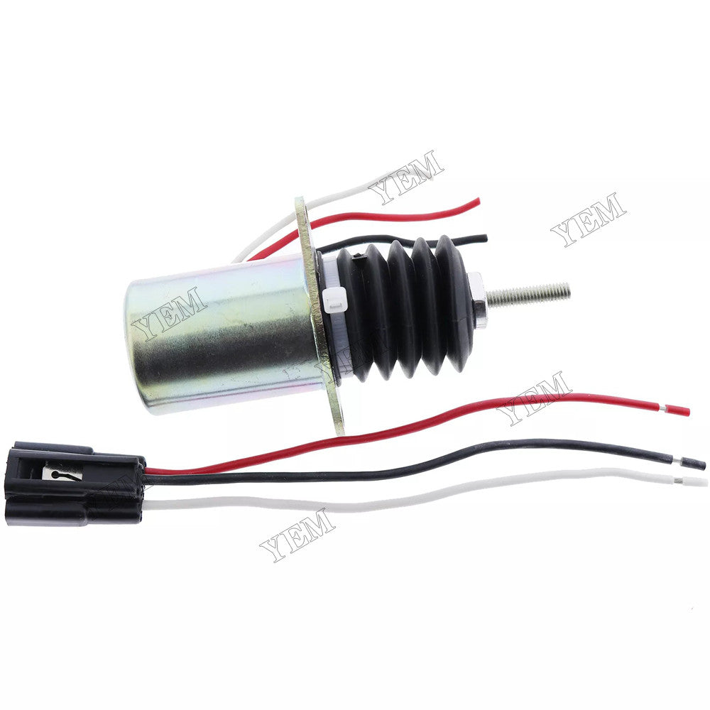 For John Deere Tractor 332 415 425 430 445 455 Mower F915 F925 F935 Loader 544G 624G 644G 12V Fuel Shut Off Solenoid AM103337 AM116779 For John Deere