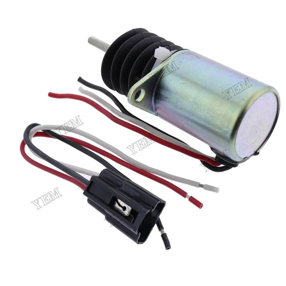 For John Deere Tractor 332 415 425 430 445 455 Mower F915 F925 F935 Loader 544G 624G 644G 12V Fuel Shut Off Solenoid AM103337 AM116779 For John Deere