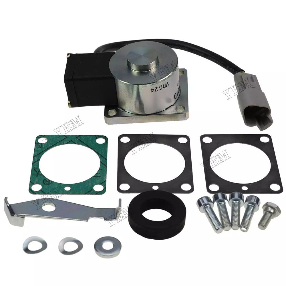 For Hatz Engine Haulotte Scissor Lift H15SXL H12SXL H12SX H12SDX Compact 10DX 12DX 2668RT 3368RT HS4388RTXL 24V Stop Solenoid Valve 2440501050 01661010 For Haulotte