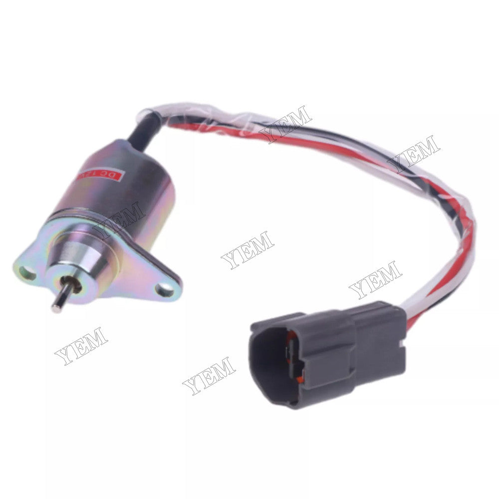 For Volvo Excavator EC20C EC27C EC35C EC55B EC55C EC60C EC80D ECR28 ECR48C ECR58 ECR88 EW55B 12V Shut Off Solenoid VOE14521915 For Volvo