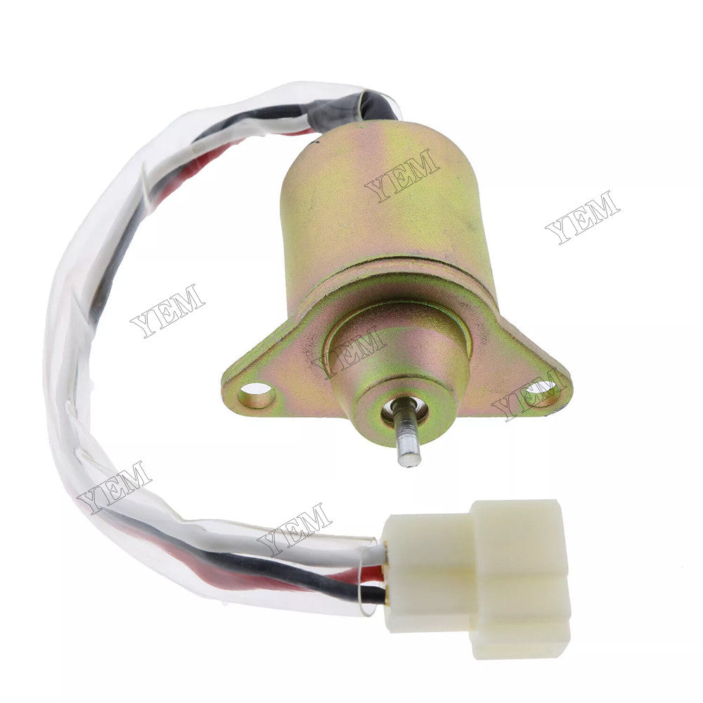For Yanmar Engine Mustang 2012 2022 2026 2032 2041 2044 2054 Gehl 3640 3840 4240 Skid Steer Loader 12V Fuel Shut Off Solenoid 425-35925 For Yanmar