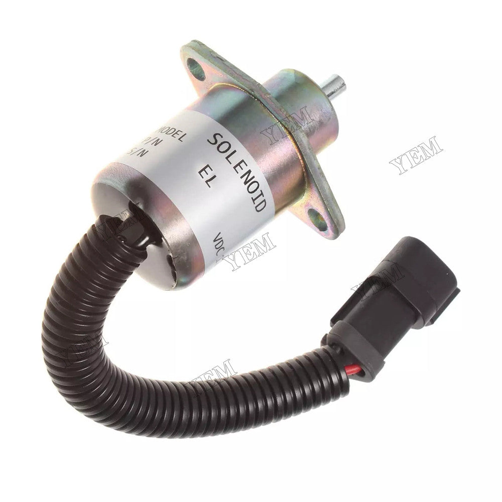 CAT 232 262 252 242 906 257 277 267 287 247 12V Fuel Shutoff Solenoid 172-7209 for Caterpillar For Caterpillar