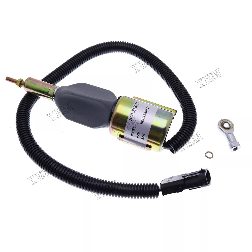 For Cummins Engine 6BT 5.9L CASE Sprayer 3185 SPX3200B SPX3185 SPX3200 12V Stop Solenoid 3935429 3935431 SA-4755-12 For Cummins