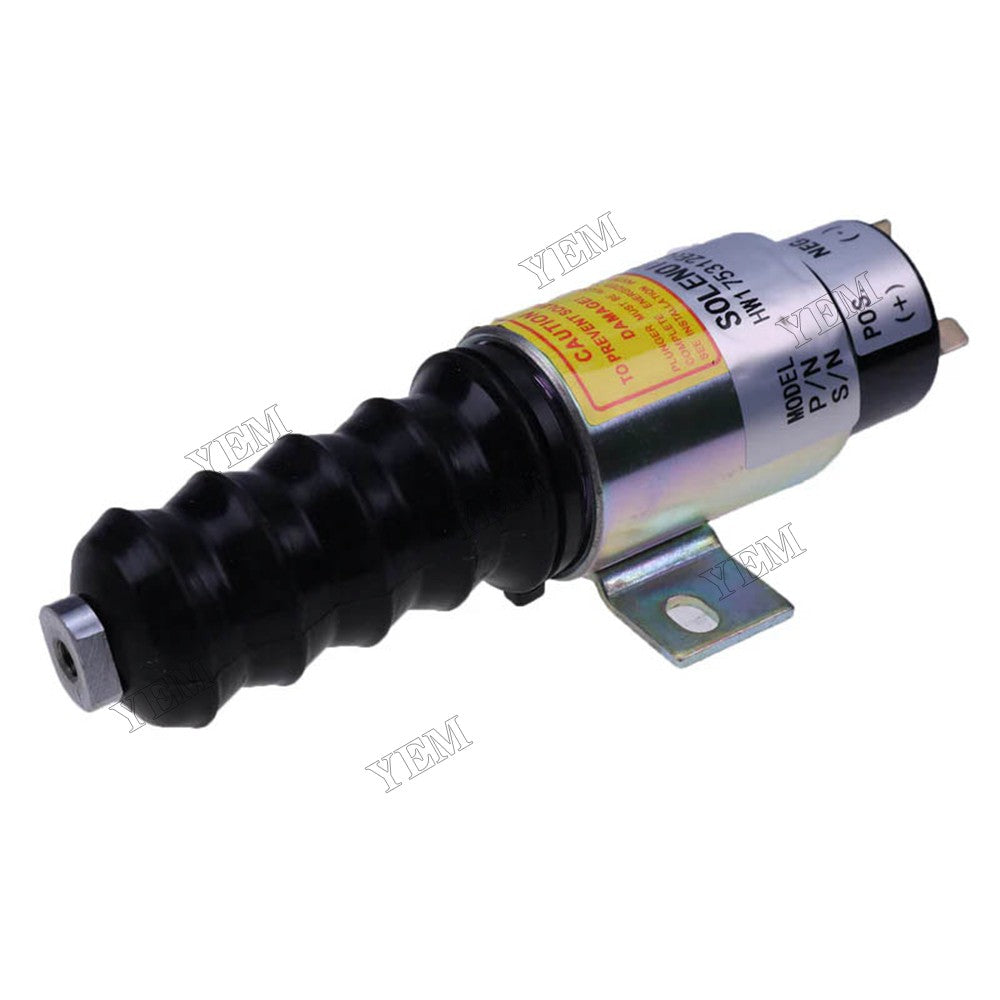 High quality 12V Stop Solenoid 1700-2563 1753-12E6U2B2S1 Replace Woodward For Woodward