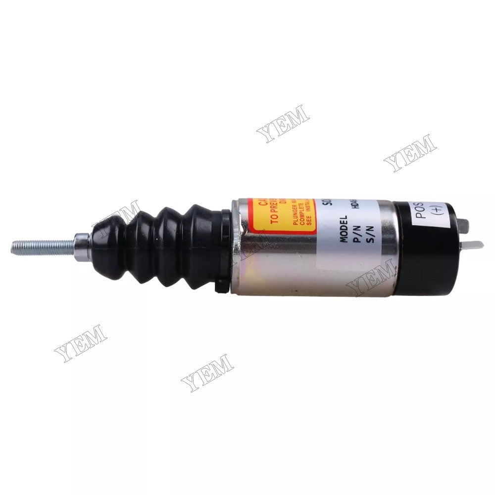 For Engine Generator Set Excavator Loader Tractor Bulldozer Truck 24V Aftermarket Woodward 1502-24D7U2B2S2 Stop Solenoid For Woodward