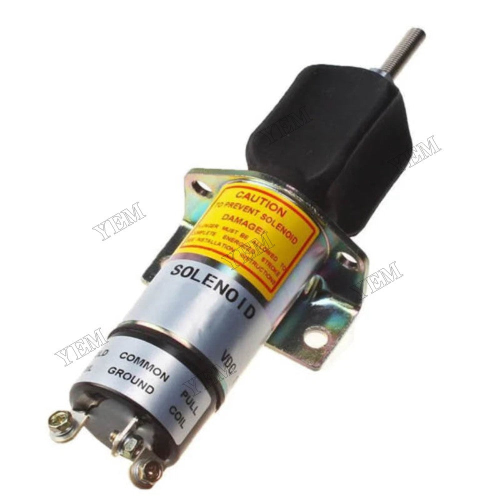 For Cummins Engine 6CT 24V 3 Terminal Stop Solenoid 1751-24E3U1B1S1A
