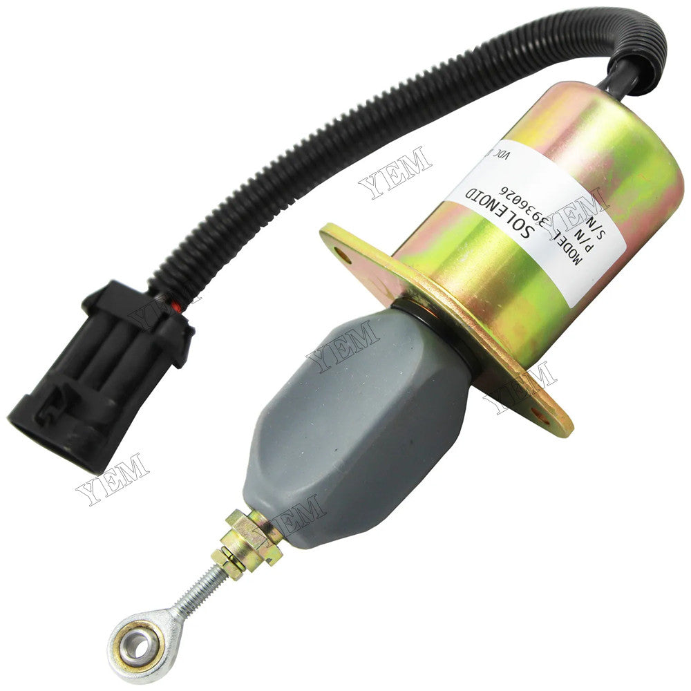 For Cummins Engine?6CT 12V Fuel ShutDown Solenoid 3936026 SA-4767-12