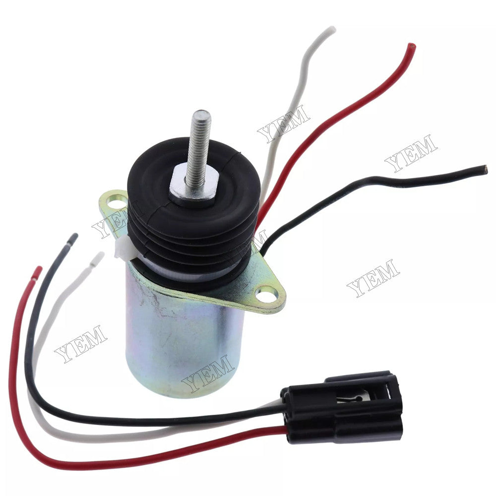 Deere Wheel Loader 544G 624G 644G Fuel Shut Off Solenoid AM124379 12V for John