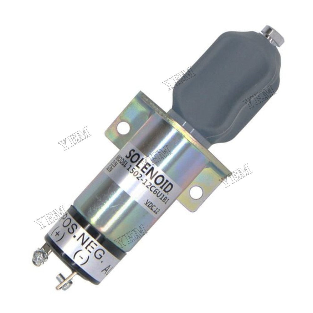 For Perkins Engine 4.108 4.165 T6.3544 6.3544 12V 3 Terminals Shutdown Stop Solenoid 2848231