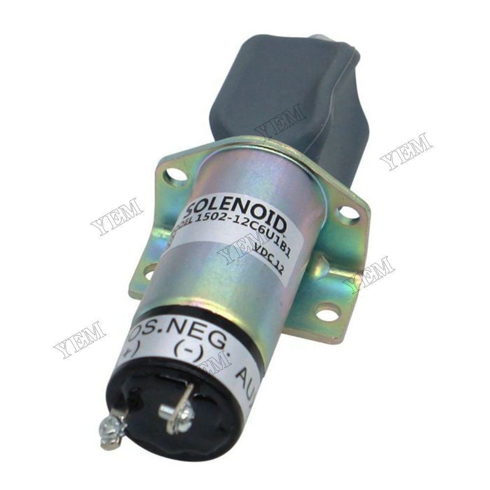 For Perkins Engine 4.108 4.165 T6.3544 6.3544 12V 3 Terminals Shutdown Stop Solenoid 2848231 For Perkins