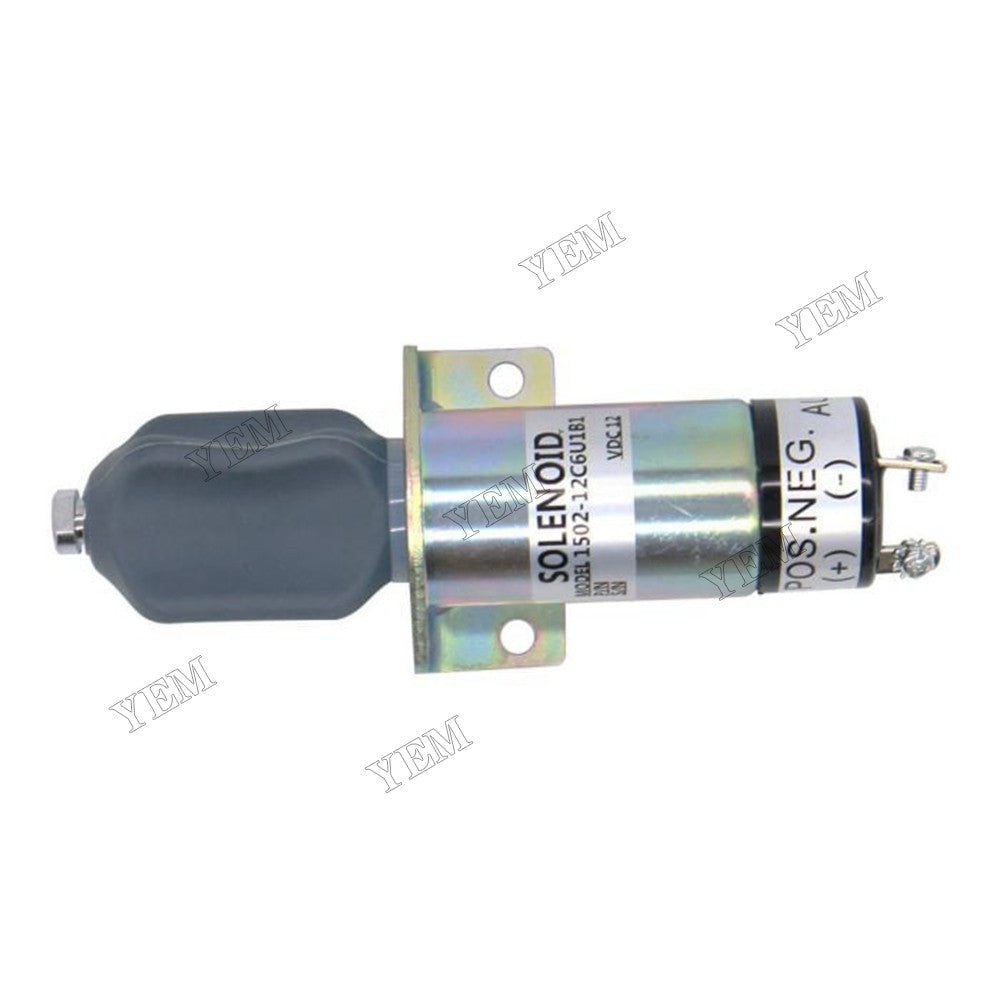 For Perkins Engine 4.108 4.165 T6.3544 6.3544 12V 3 Terminals Shutdown Stop Solenoid 2848231 For Perkins
