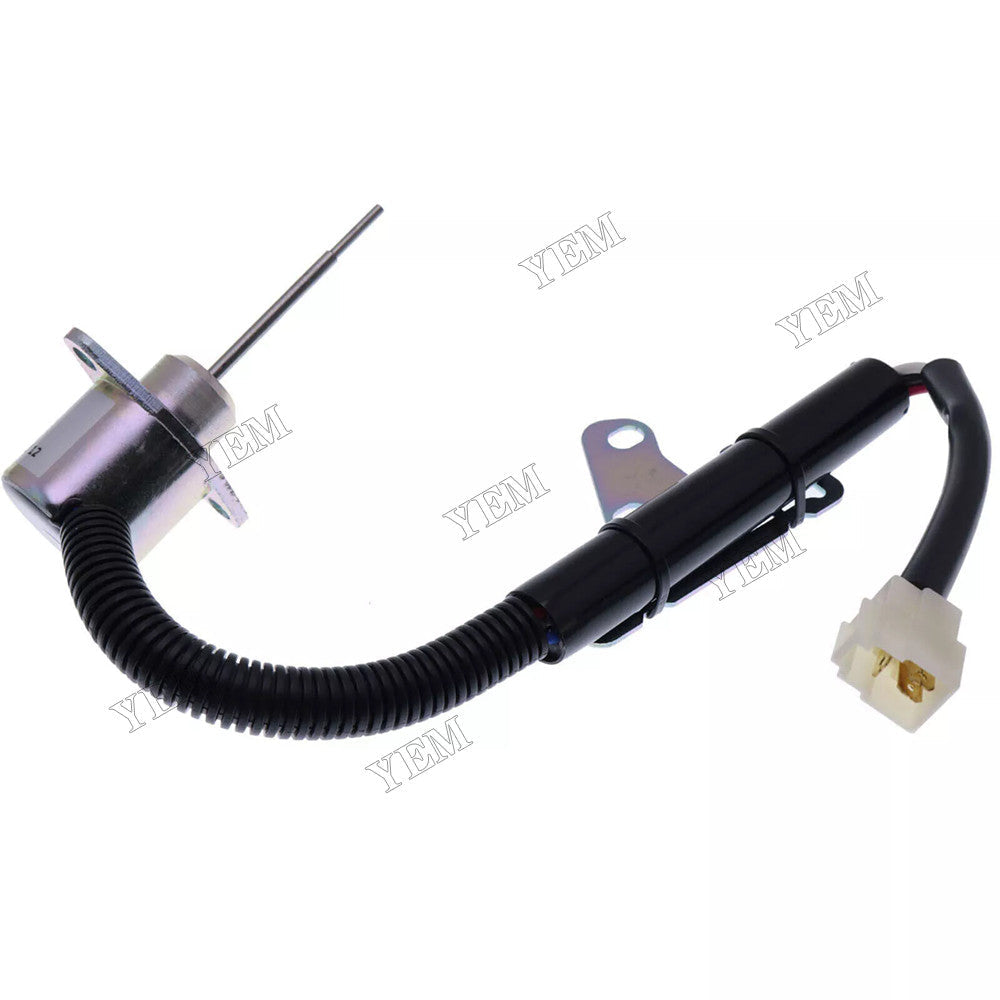 For Kubota Engine D722 Bobcat Utility Vehicle 2200 2200S 2300 12V Shutoff Solenoid 102799601CC For Kubota