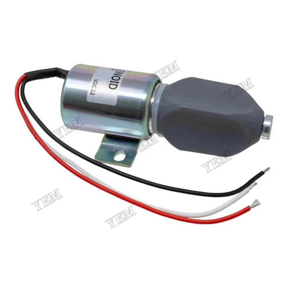 For Kubota Diesel Engine 21HP 91-05 Grasshopper Mower 721D2 12V Stop Solenoid SA-3786-12 1753ES-12E6ULB1S1 For Kubota