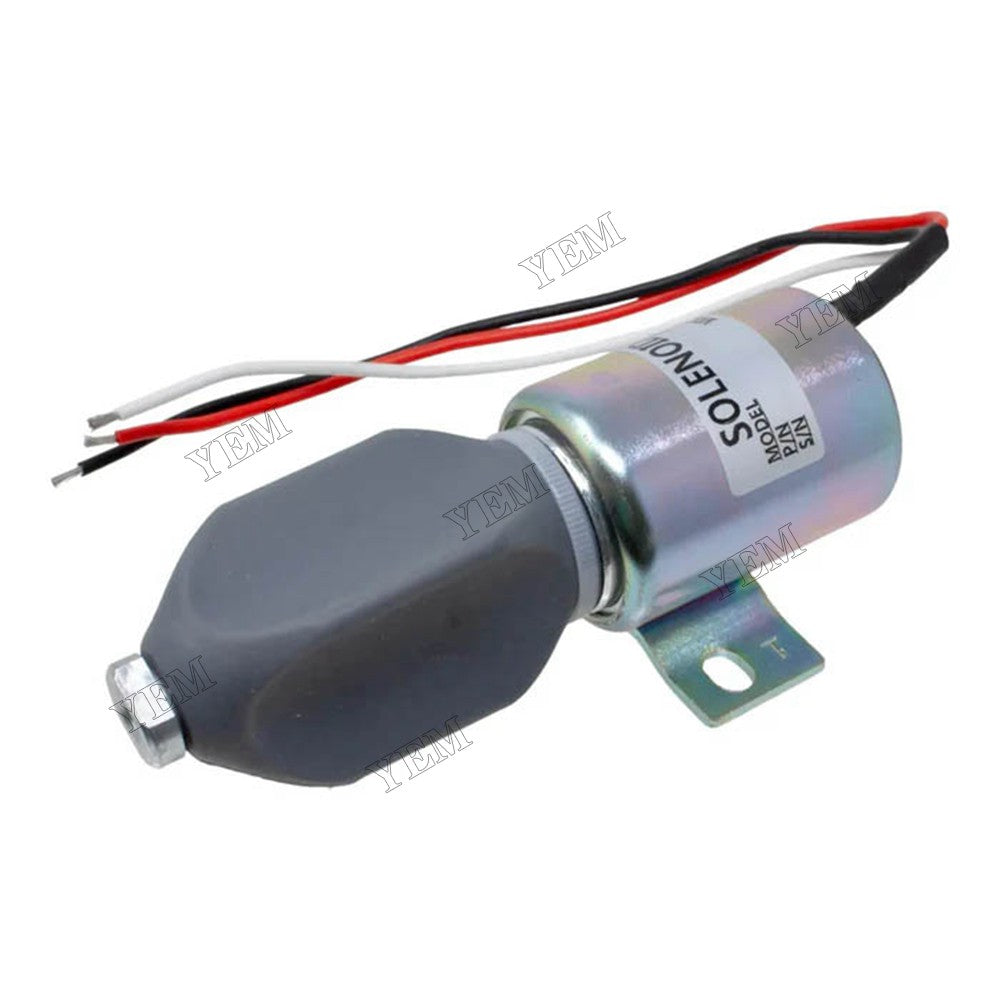 For Kubota Diesel Engine 21HP 91-05 Grasshopper Mower 721D2 12V Stop Solenoid SA-3786-12 1753ES-12E6ULB1S1 For Kubota