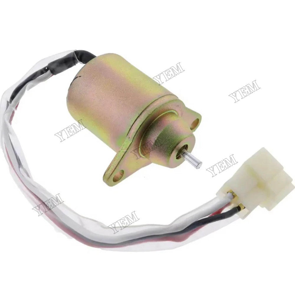 For Yanmar Engine 2TNE68 3TNA72L 3TNE68 3TNE74 Takeuchi Mini Excavator TB014 12V Fuel Stop Solenoid 119285-66500