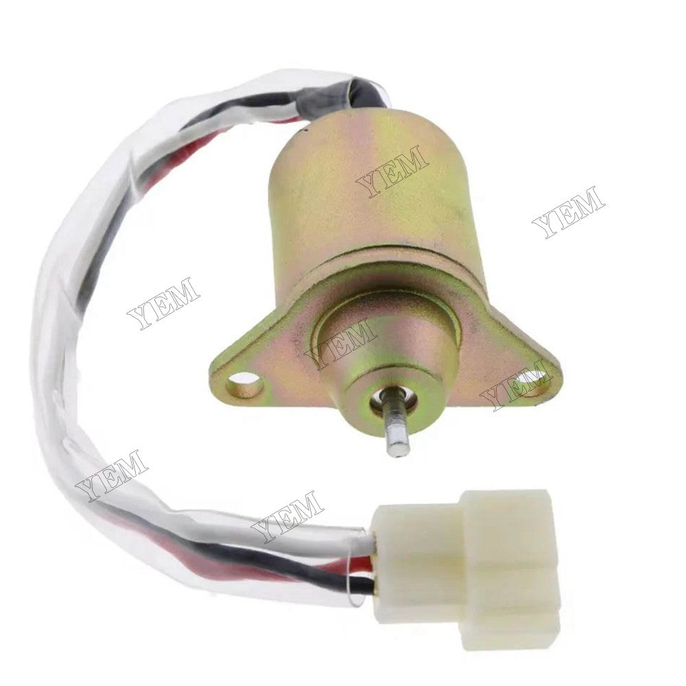 For Yanmar Engine 2TNE68 3TNA72L 3TNE68 3TNE74 Takeuchi Mini Excavator TB014 12V Fuel Stop Solenoid 119285-66500 For Yanmar