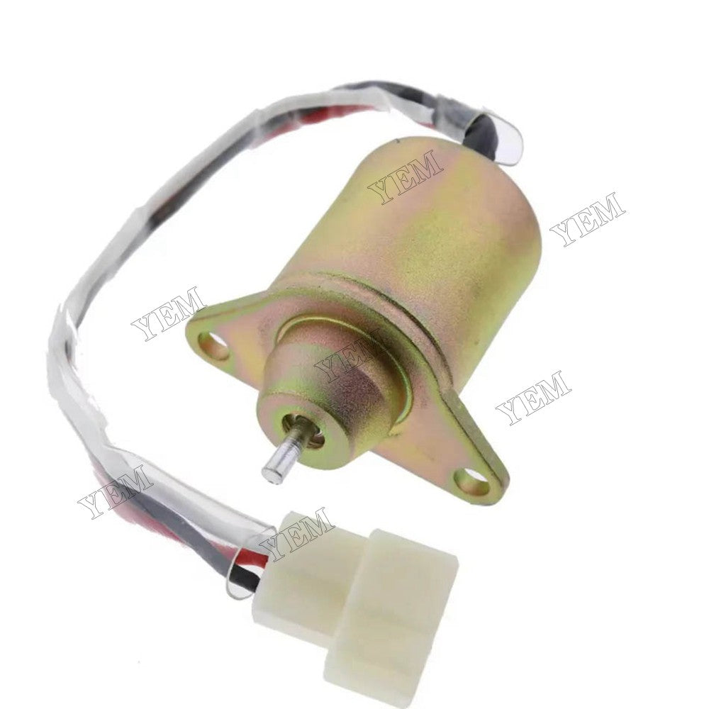 For Yanmar Engine 2TNE68 3TNA72L 3TNE68 3TNE74 Takeuchi Mini Excavator TB014 12V Fuel Stop Solenoid 119285-66500 For Yanmar