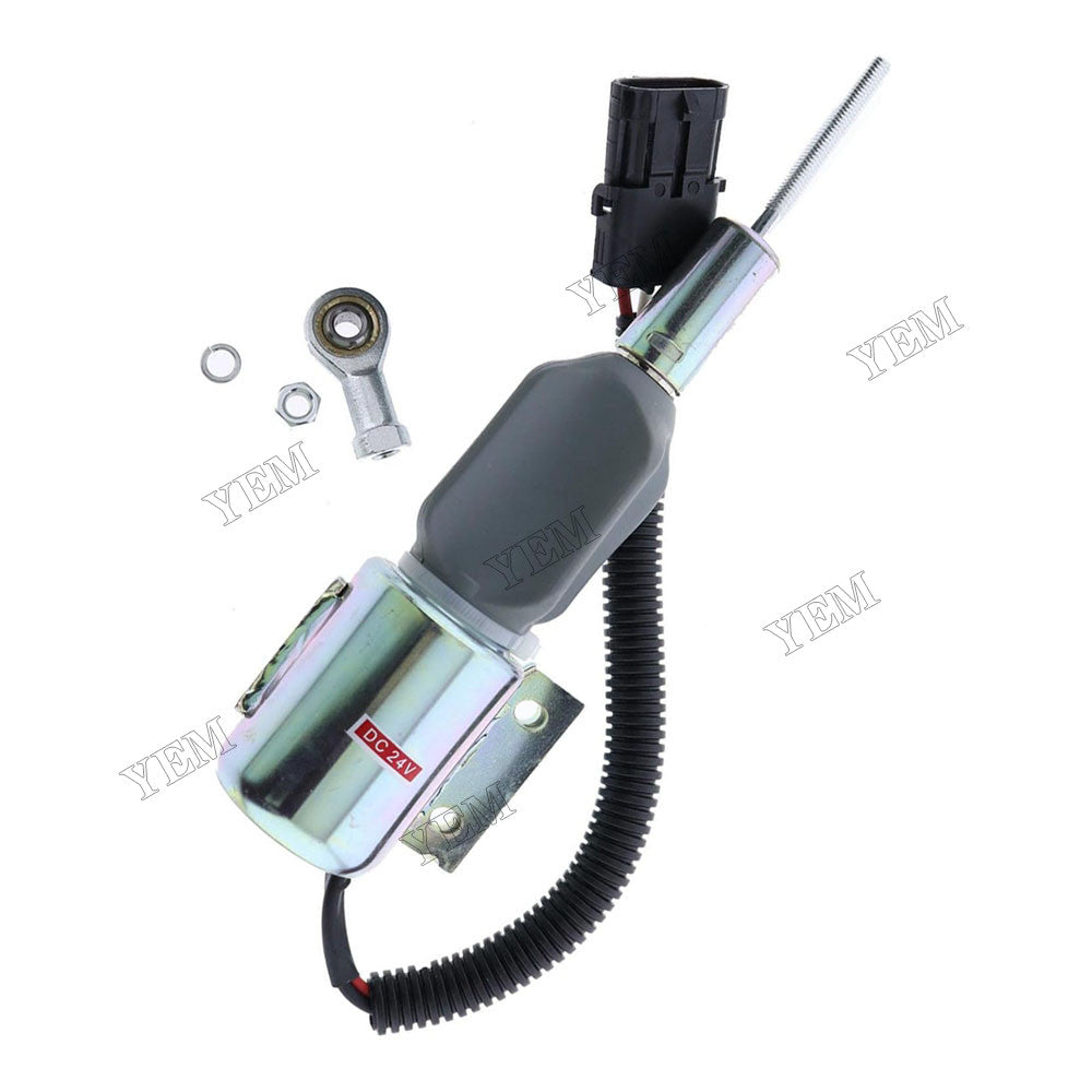 For Cummins 5.9L 6BT Engine 24V Fuel Shut Off Solenoid 3932320 For Cummins