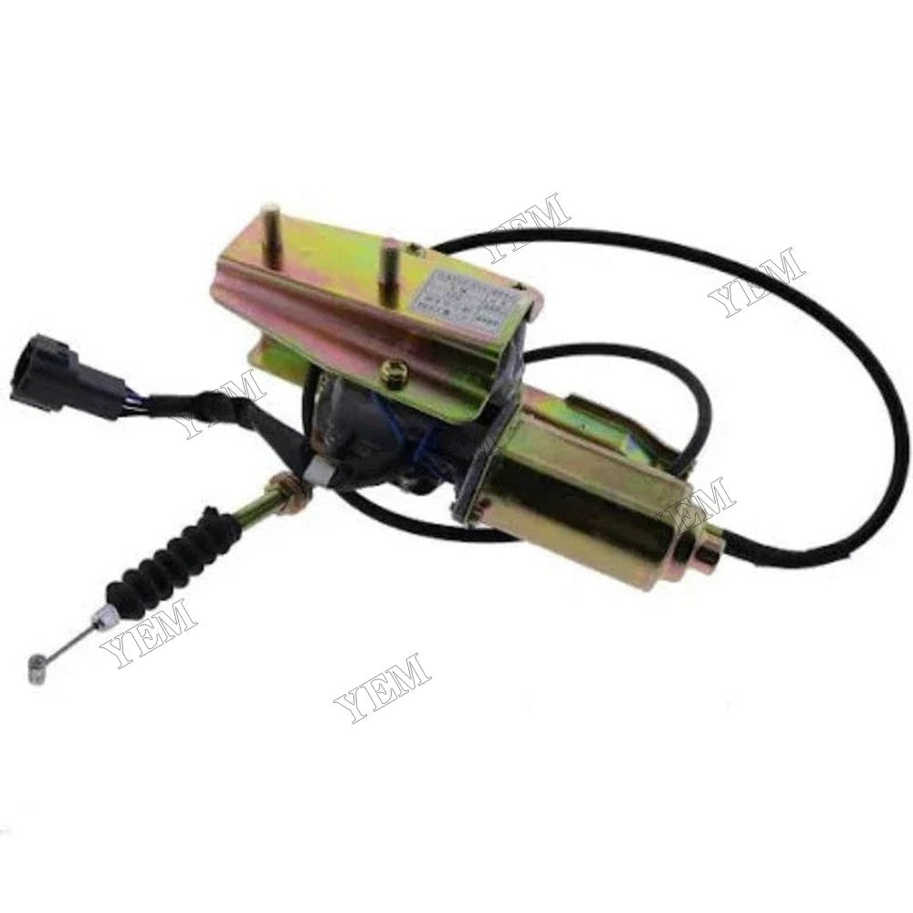 For Isuzu Engine 4BG1 6BG1 Hitachi Excavator EX100-2 EX100-3 EX100M-2 EX100M-3 EX120-2 EX120-3 24V Stop Motor Stopper 4276371