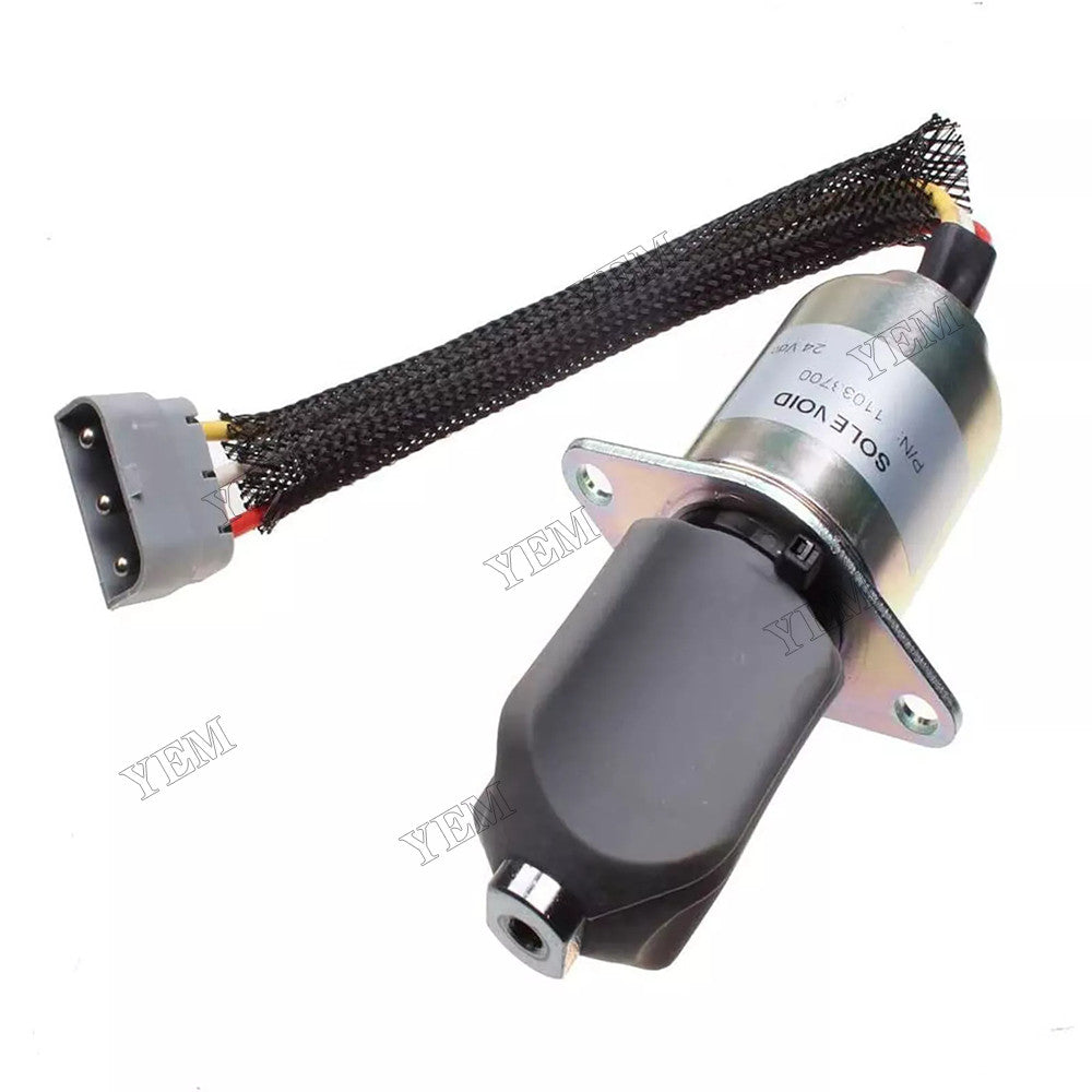 For Volvo Wheel Loader L70B L70C L330C 24V Stop Solenoid 6785-5121 VOE11033700 For Volvo