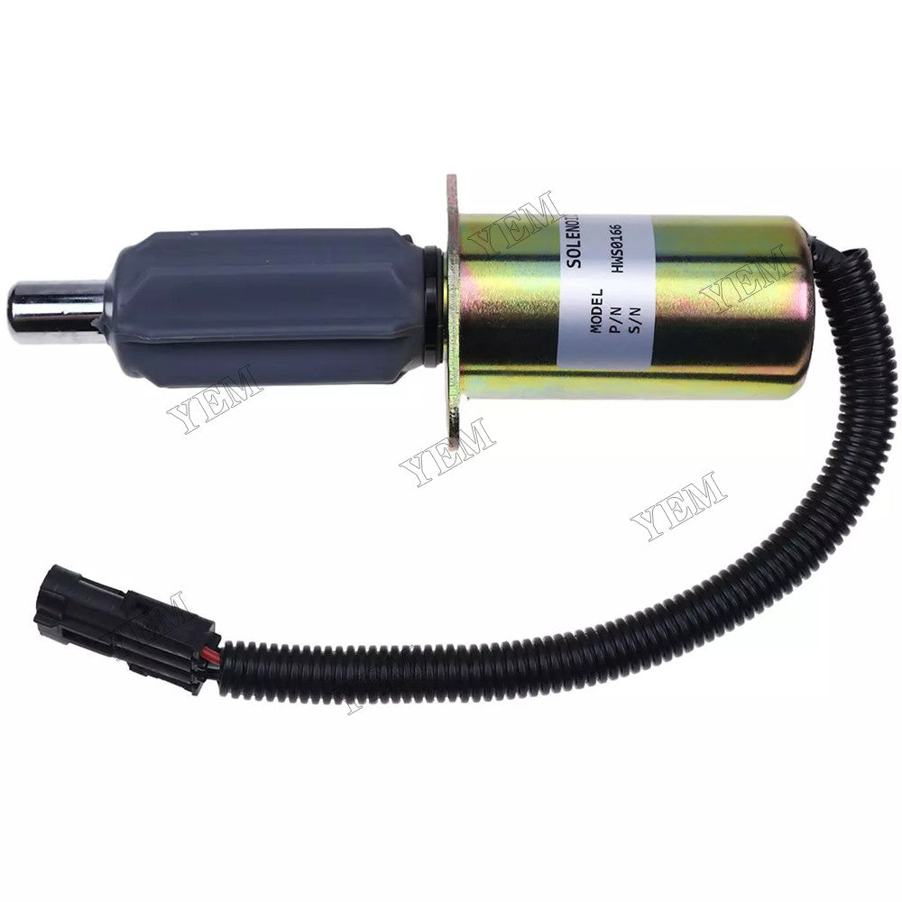 For CASE Tractor 7110 7120 7130 7140 7150 12V Fuel Shutoff Solenoid J921978 For Case