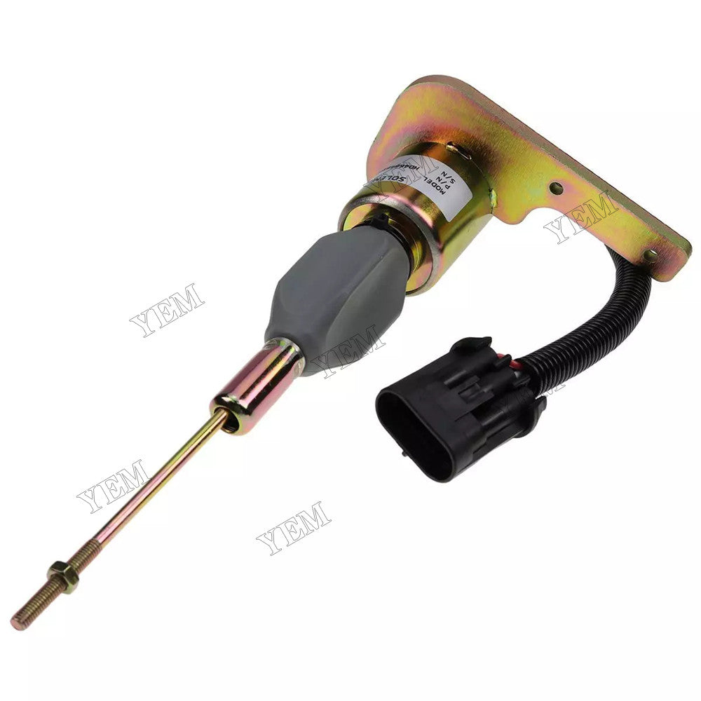 For Navistar DT466 DT466E Engine 12V Fuel Shutdown Solenoid Valve 1820453C91 For Navistar