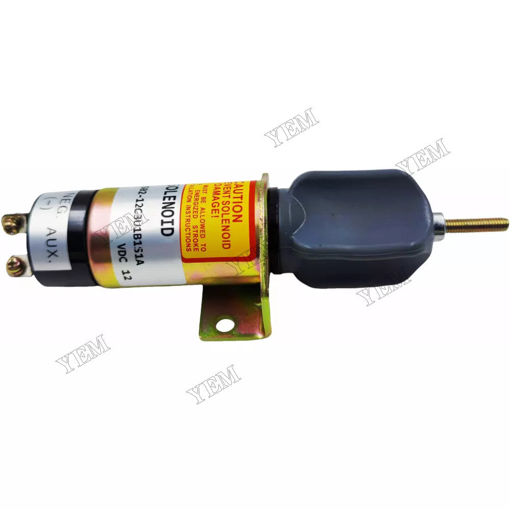 For Woodward 12V Fuel Stop Solenoid 1504-12C6U1B1S2A For Woodward