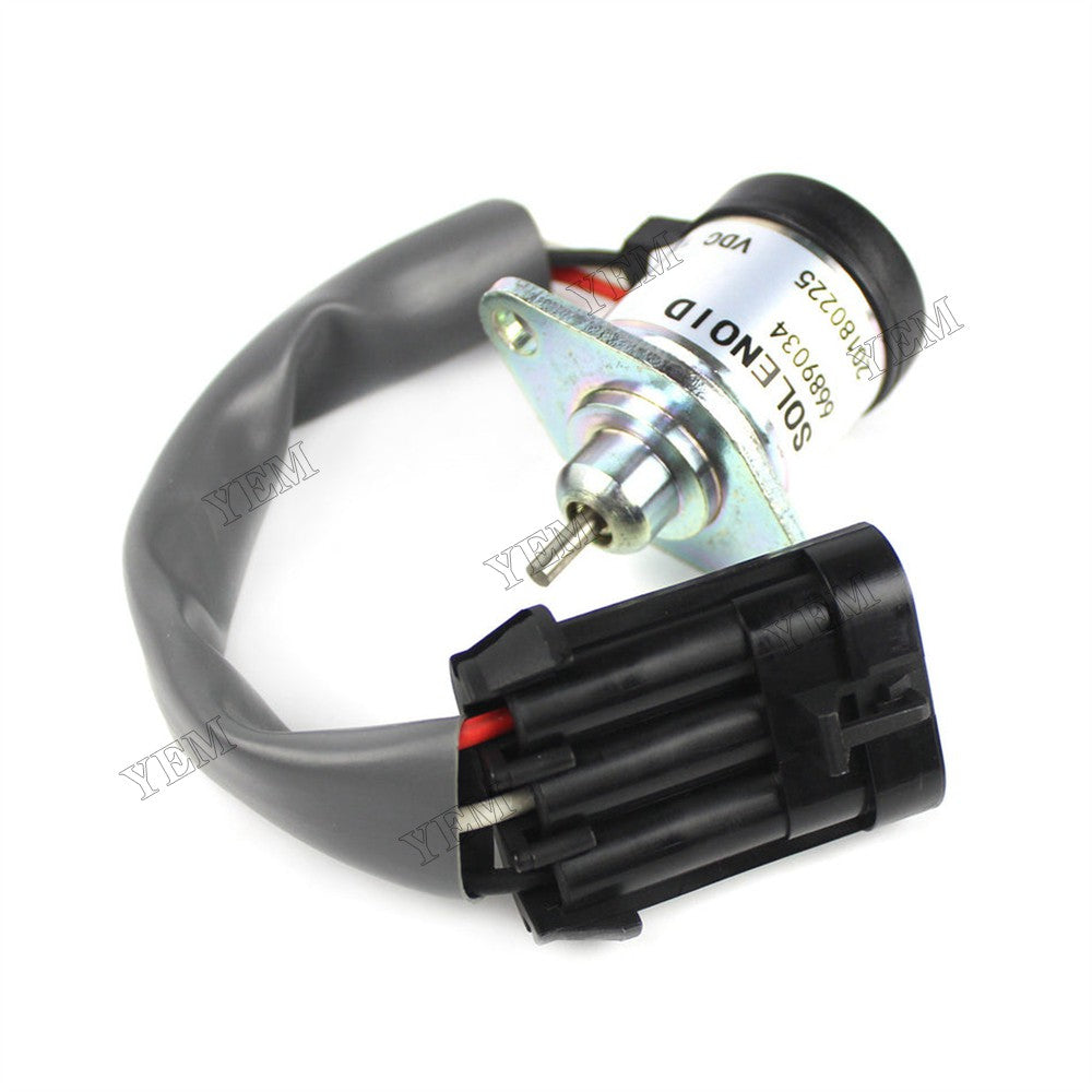 For Kubota Engine V3300DIT V3800T 12V Stop Shut Off Solenoid 1G577-60011 For Kubota