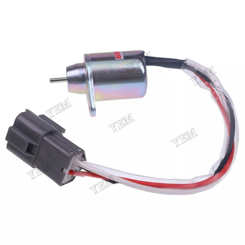 For Bobcat Utility Vehicle 3400 3400XL 3450 3600 3650 12V Fuel Shutdown Shutoff Stop Solenoid 7018569 For Bobcat