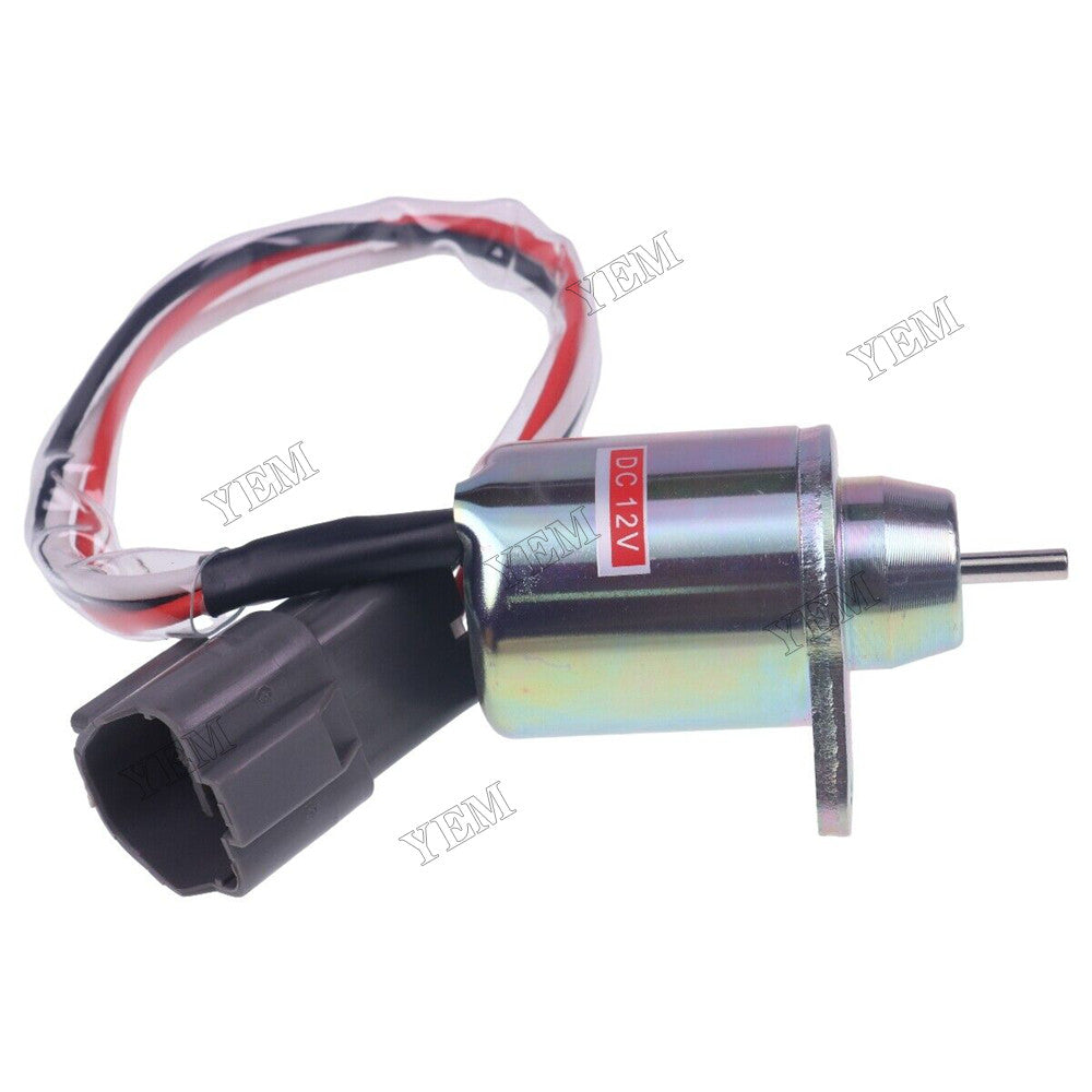 For Bobcat Utility Vehicle 3400 3400XL 3450 3600 3650 12V Fuel Shutdown Shutoff Stop Solenoid 7018569 For Bobcat