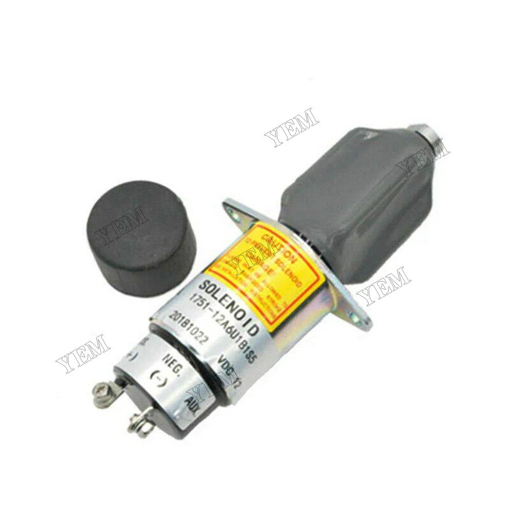 3A 70&82 MM Series Diesel Engines 12V Stop Solenoid 1751-12A6U1B1S5 31-0202 SA-4259-12 for Kubota